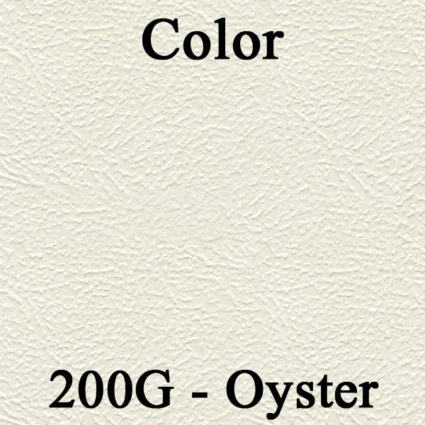 80 CAMARO "DELUXE CLOTH" DOOR PANELS (PRE-ASSEMBLED) - SRM OYSTER RIBBED CLOTH/OYSTER