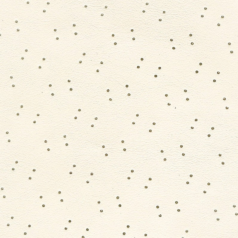 67-69 VALIANT/SIGNET 2DR/4DR SEDAN HEADLINER (FINE PEMBROOK PERFORATED) - WHITE