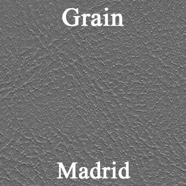 69-72 GM A-BODY BUCKET SEAT 'NON-ORIGINAL' HEADREST COVERS - BLACK