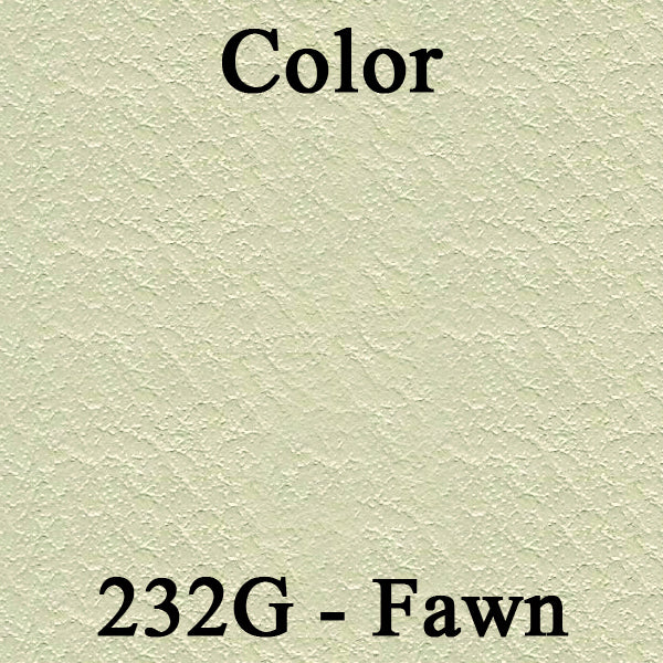 65 CHEVELLE/MALIBU HARDTOP PACKAGE TRAY WITH CENTER SPEAKER CUT-OUT - FAWN