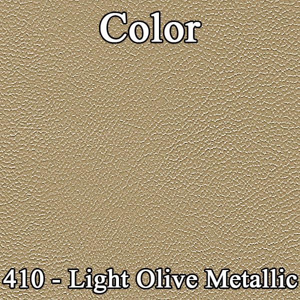 63 DODGE 330/440 SEDAN PACKAGE TRAY W/O SPEAKER CUT-OUTS - OLIVE GOLD