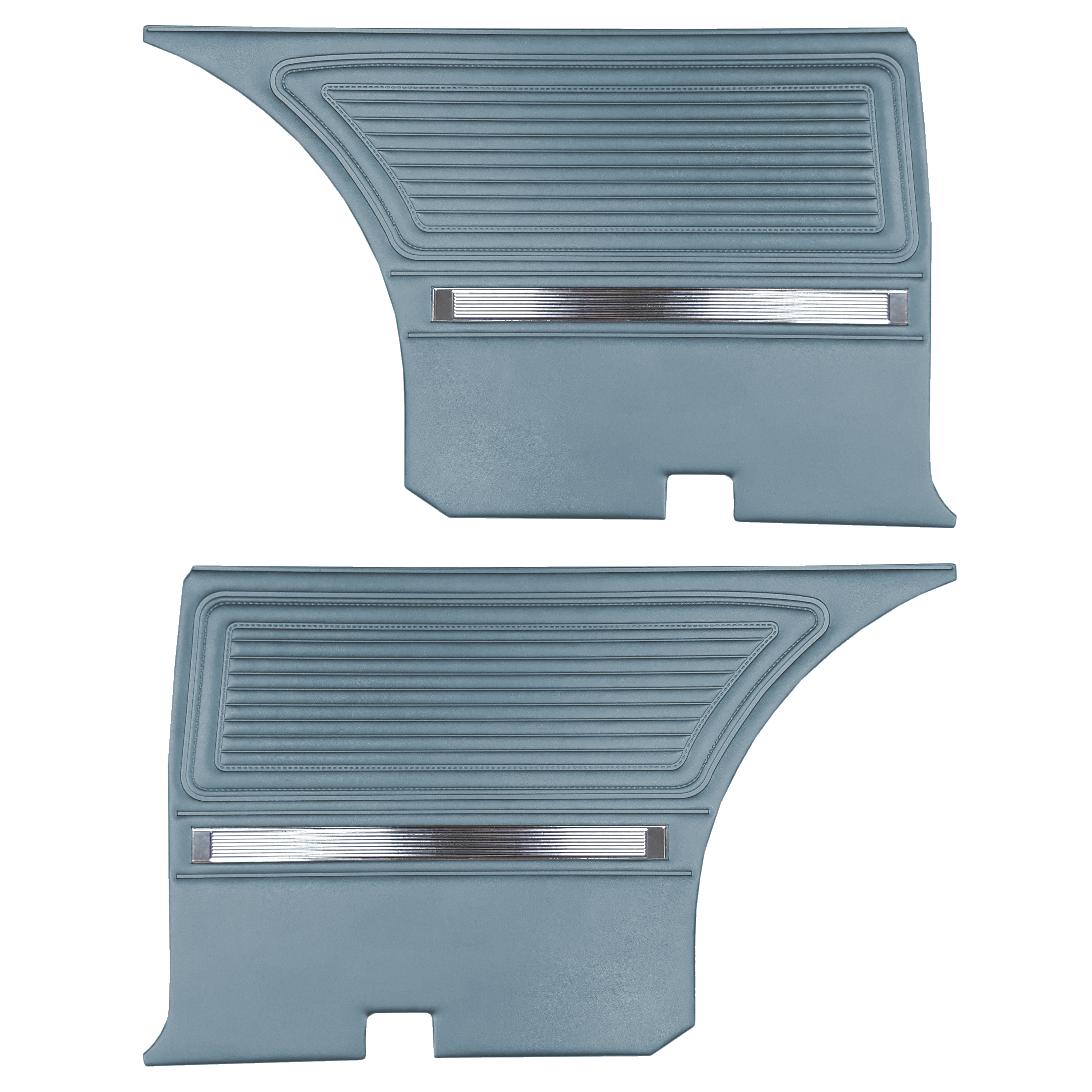 65 Barracuda Rear Panels - Metallic Blue - Legendary Auto