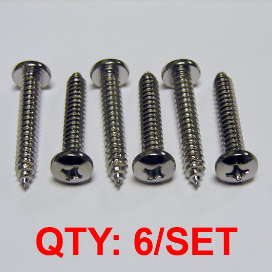 68-72 GM A-BODY ARMREST BASE SCREWS - (6)/SET
