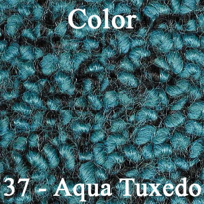 1963 CHRYSLER 300 4-DOOR AUTOMATIC LOOP CARPET KIT - AQUA TUXEDO