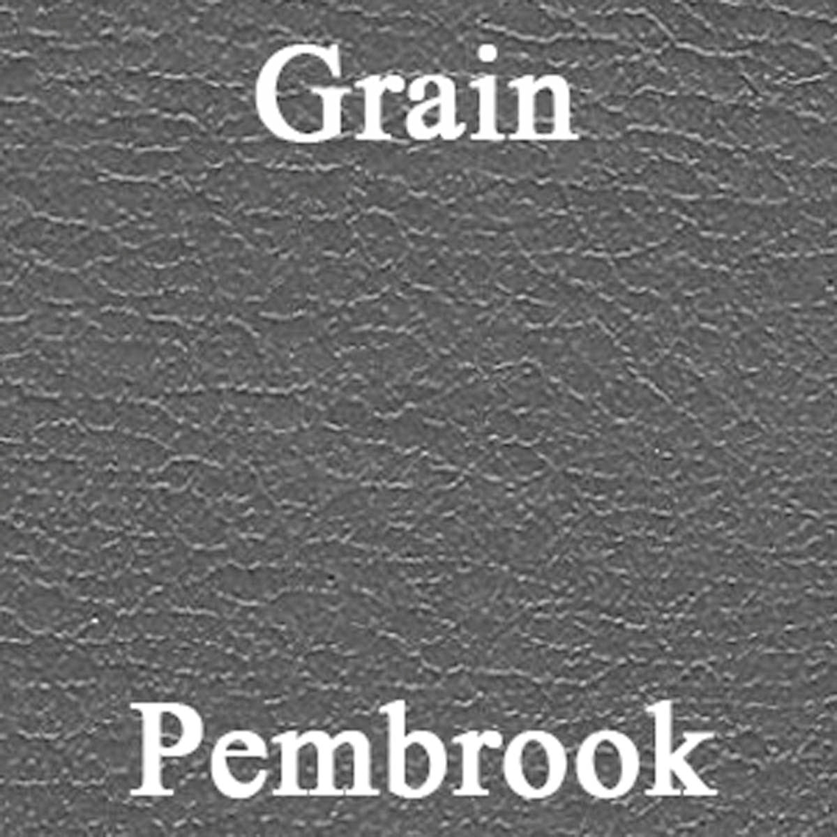 65 CORONET 500 BUCKET SEAT UPHOLSTERY - RED/SRM DARK MAROON COLLAR