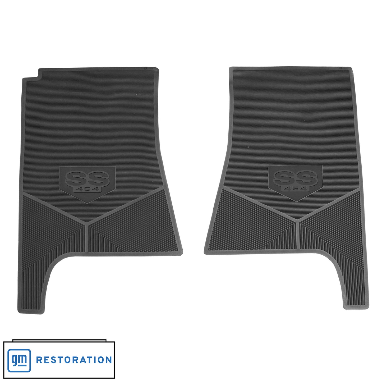 70-72 CHEVROLET EL CAMINO 'SS 454' FLOOR MATS - BLACK