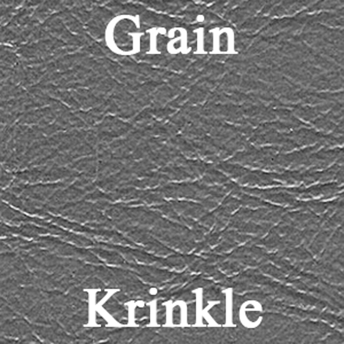 70 CHARGER BUCKET SEAT UPHOLSTERY - CHARCOAL