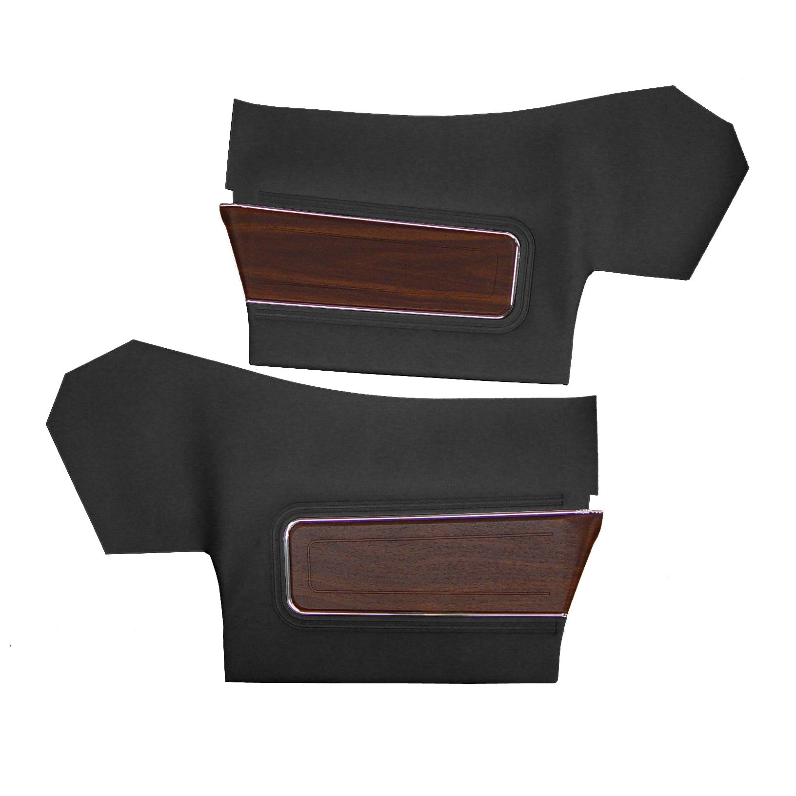 71 Cutlass Supreme/442 Conv Rear Panels - Black - Legendary Auto