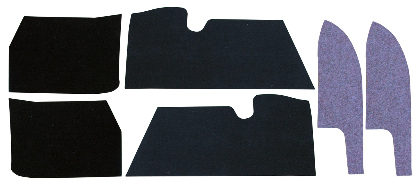 64-67 GM A-BODY CONVERTIBLE REAR ARMREST COVER INSTALLATION KIT