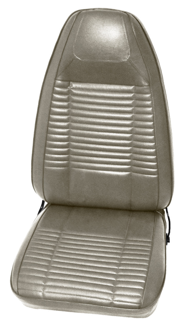 70 CHALLENGER BUCKET SEAT 'COACHMAN' UPHOLSTERY - WHITE