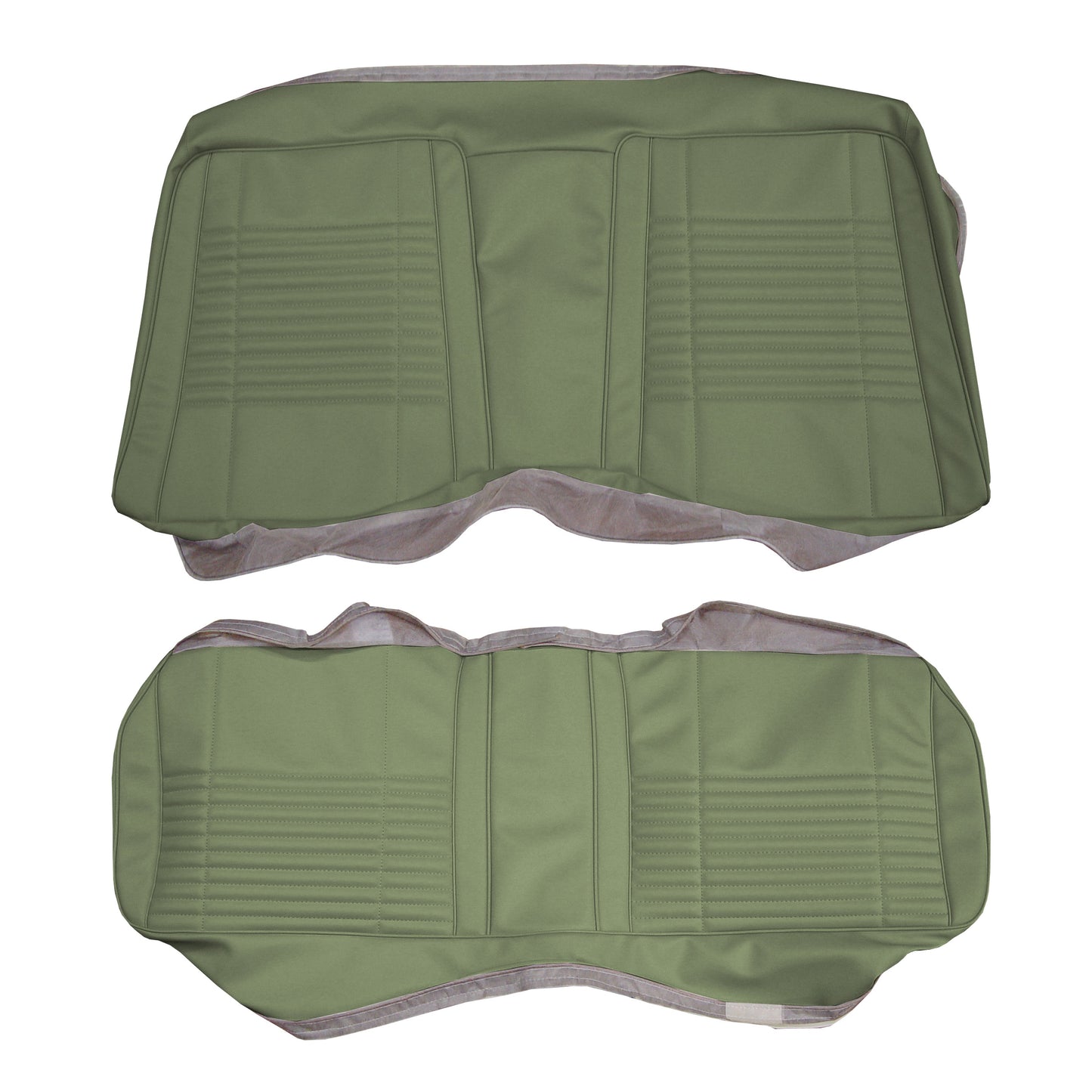 70 CHALLENGER HARDTOP REAR 'COACHMAN' UPHOLSTERY - GREEN