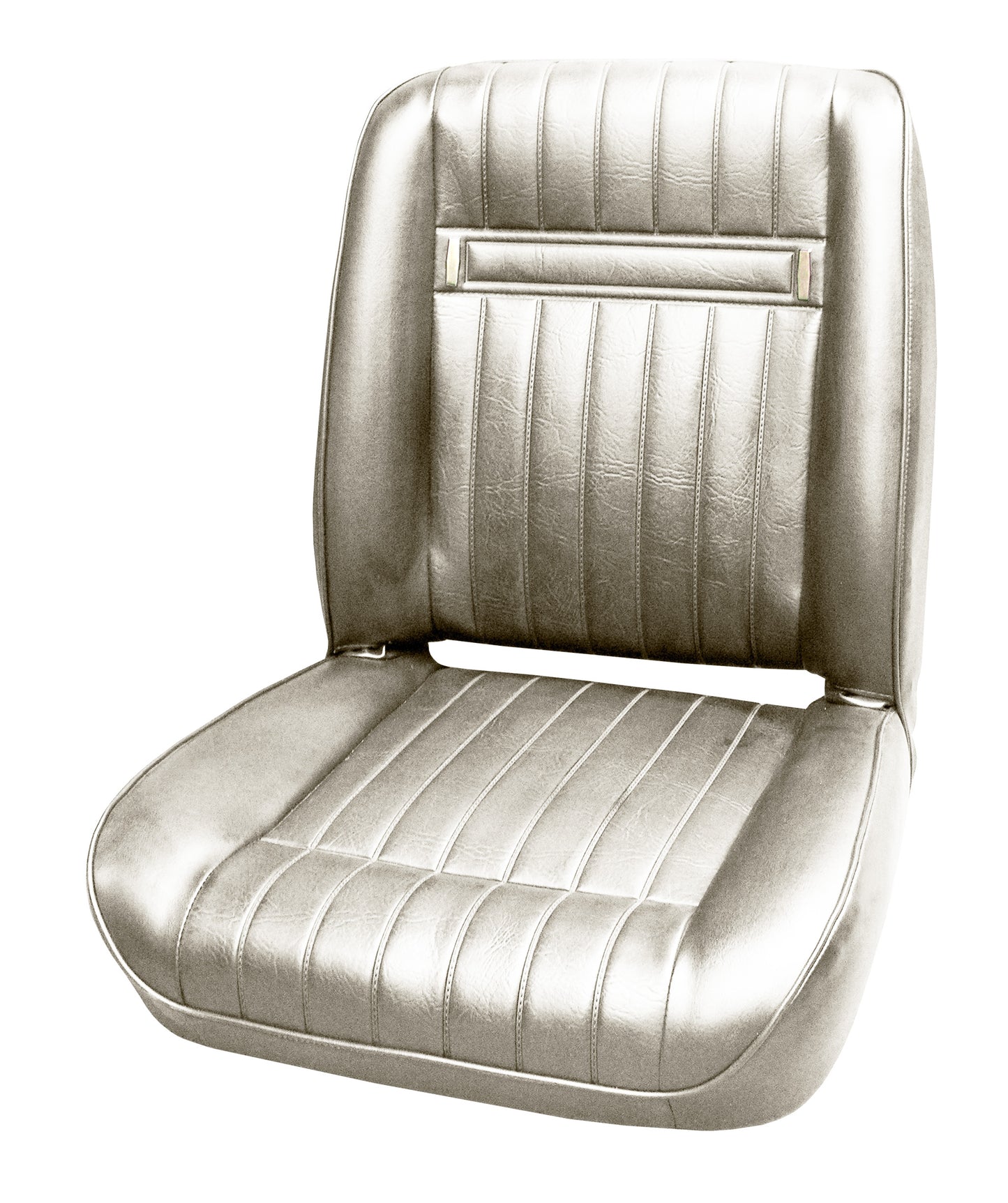 72/73 DODGE TRUCK D/W SERIES BUCKET SEAT UPHOLSTERY - PARCHMENT