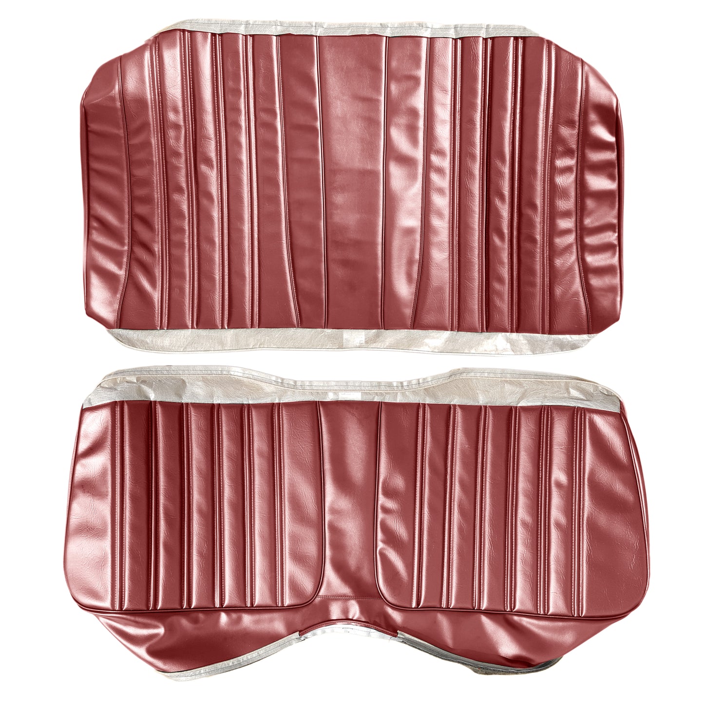 77 VOLARE/ASPEN/ROADRUNNER HARDTOP REAR UPHOLSTERY - SRM DARK RED