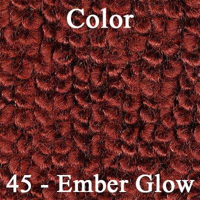1969/1972 GM (POST) KICK PANEL CARPET W/O AIR - EMBERGLOW
