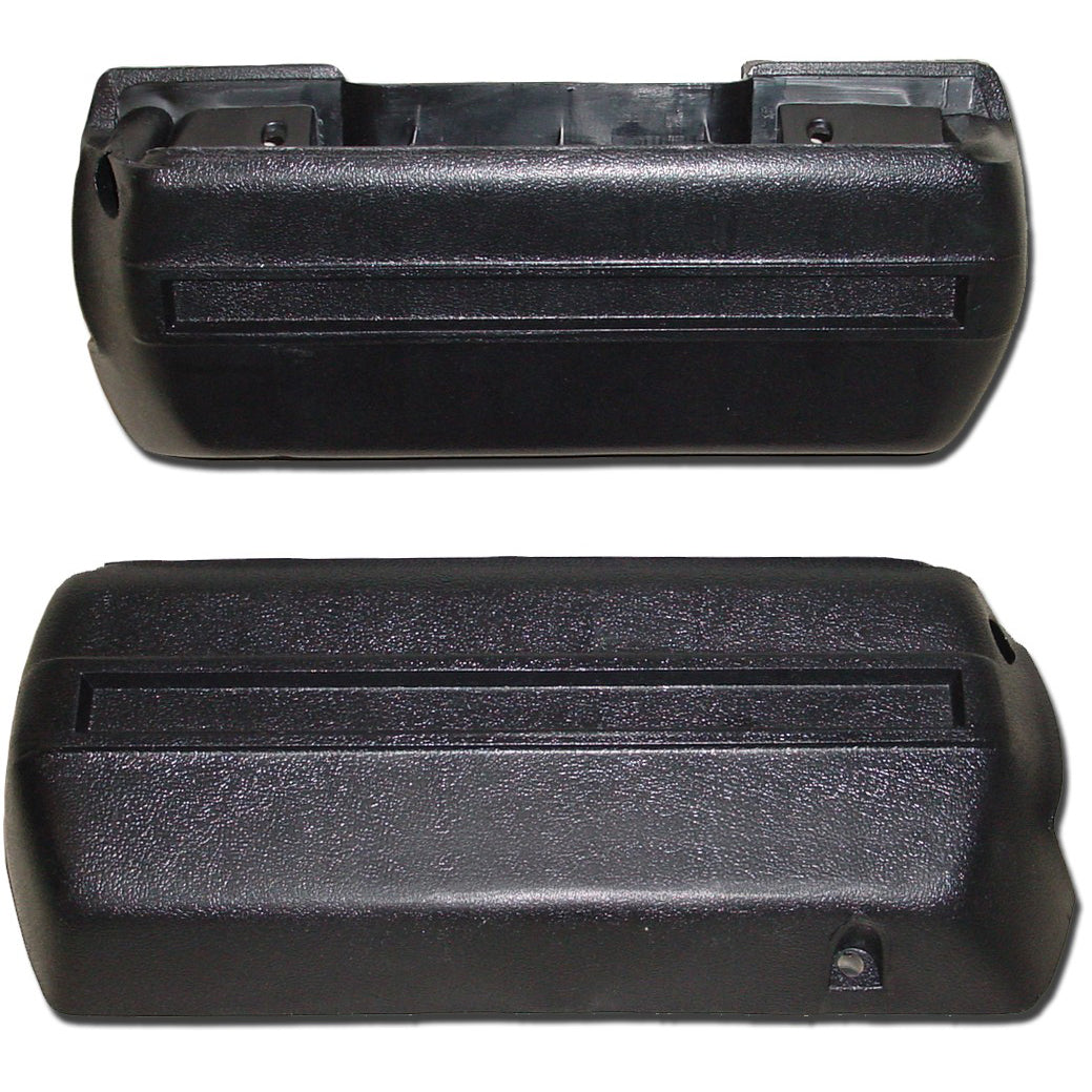 68-72 DODGE/PLYMOUTH A-BODY FRONT ARMREST BASE - BLACK