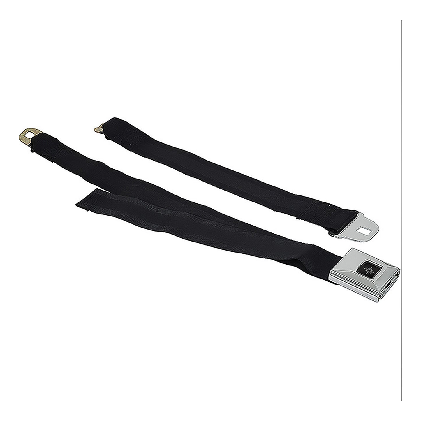 1968-1969 CHEVROLET CAMARO/PONTIAC FIREBIRD/1969 PONTIAC TRANS AM DLX SEATBELTS W/ STARBURST PUSH BUTTON - REAR