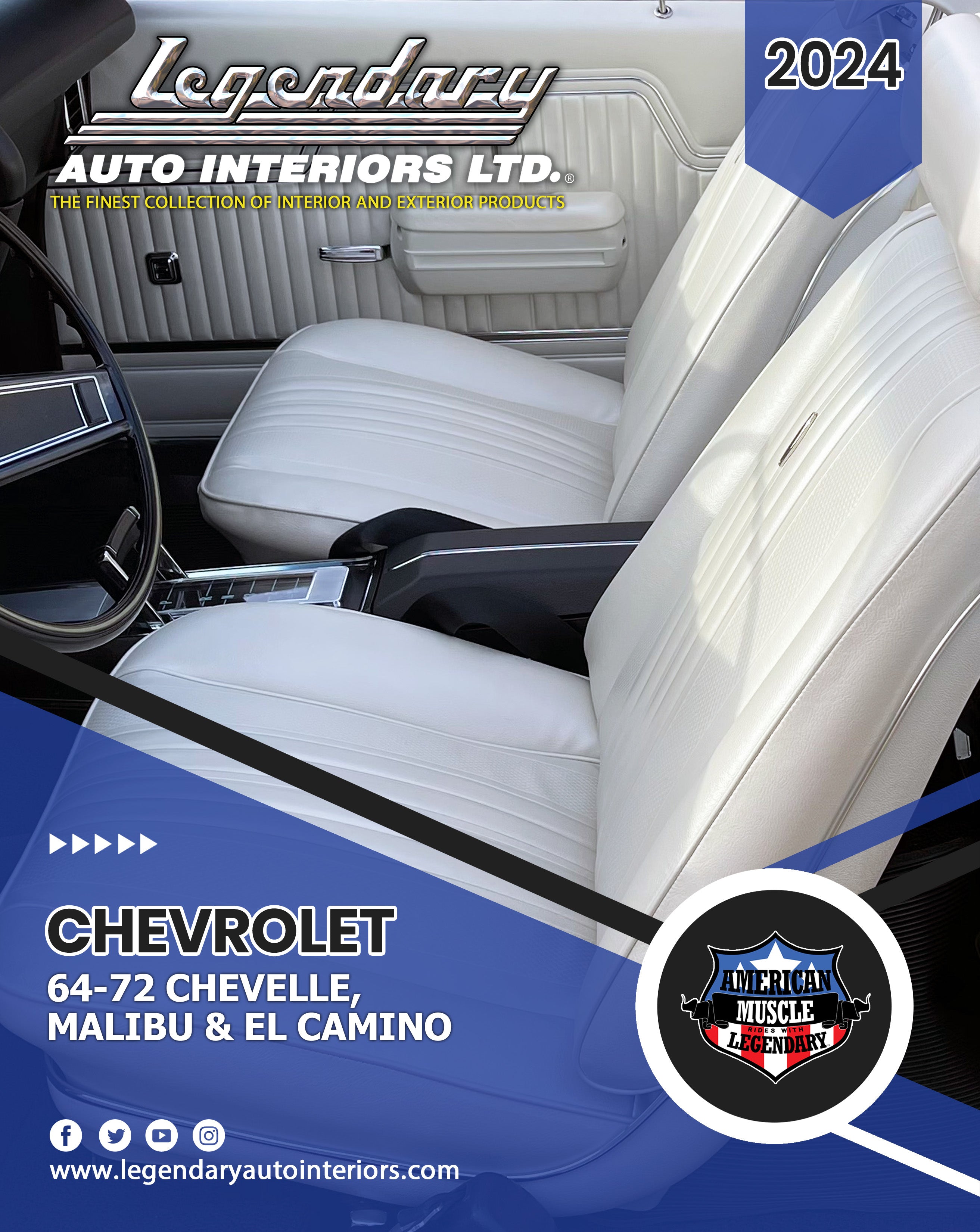 Chevelle Malibu El Camino Catalog Legendary Auto Interiors