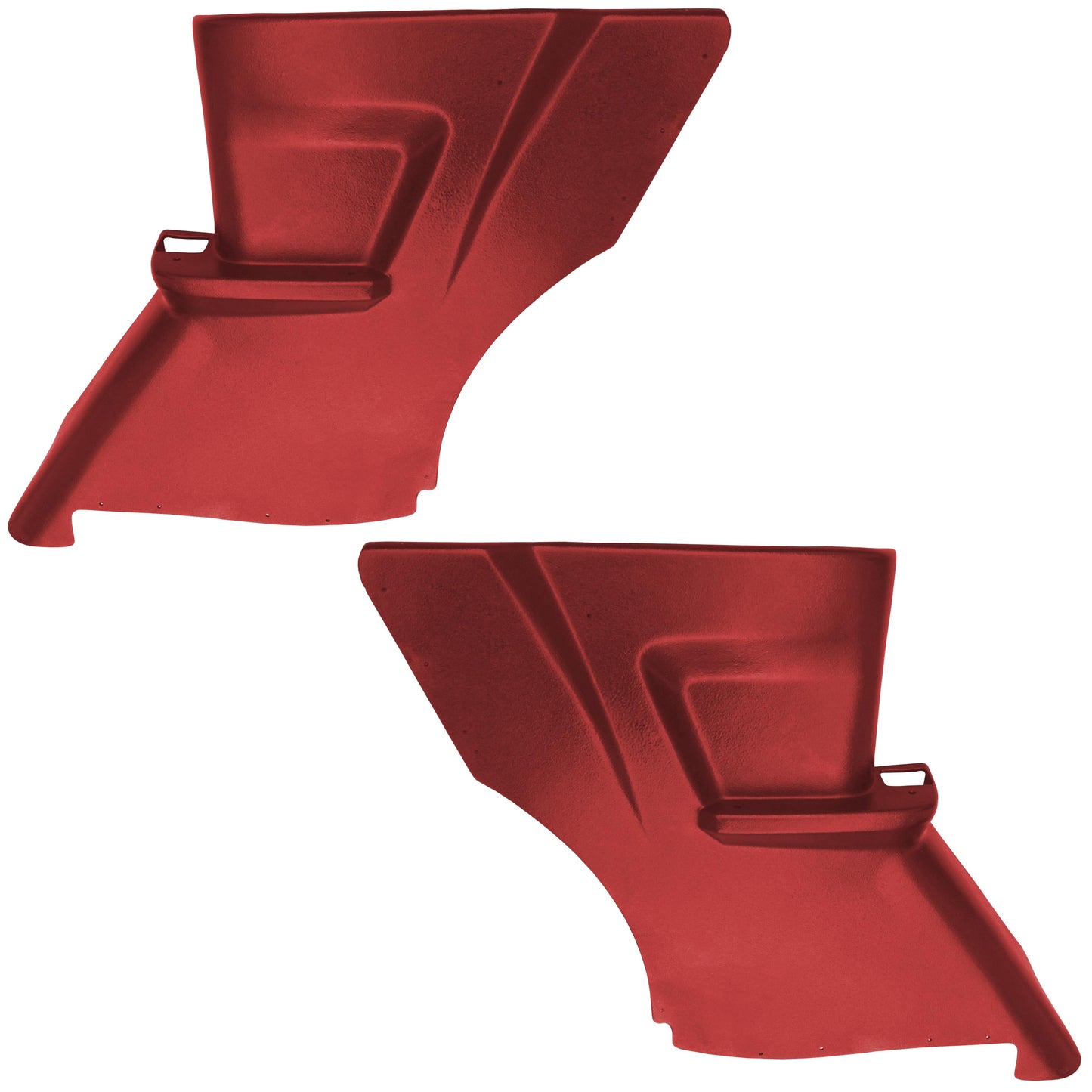 64-65 DODGE/PLYMOUTH B-BODY CONVERTIBLE REAR SIDE PANELS - RED