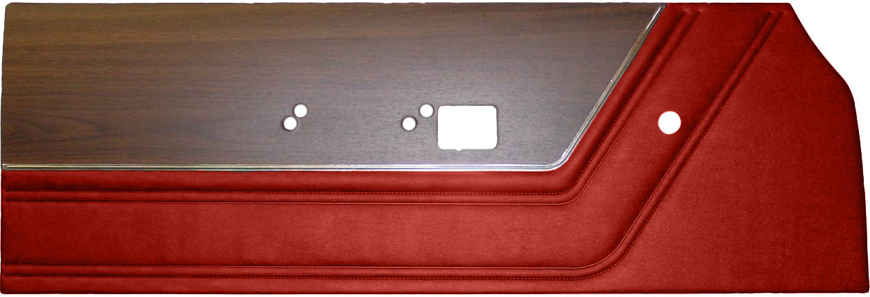 69 Satellite Sport/Gtx Bucket Front Panels - Red - Legendary Auto