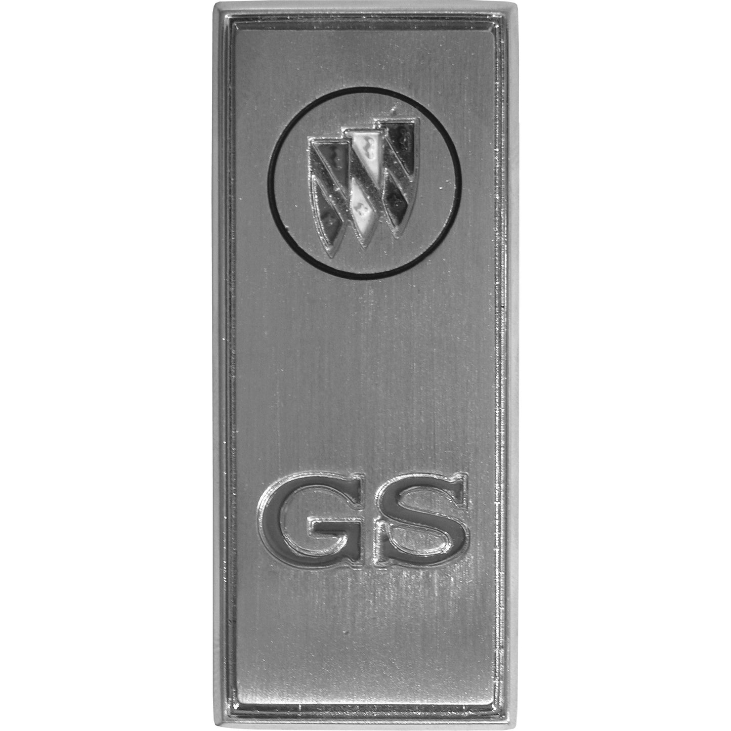 70 GRAND SPORT FRONT DOOR PANEL "GS" EMBLEM
