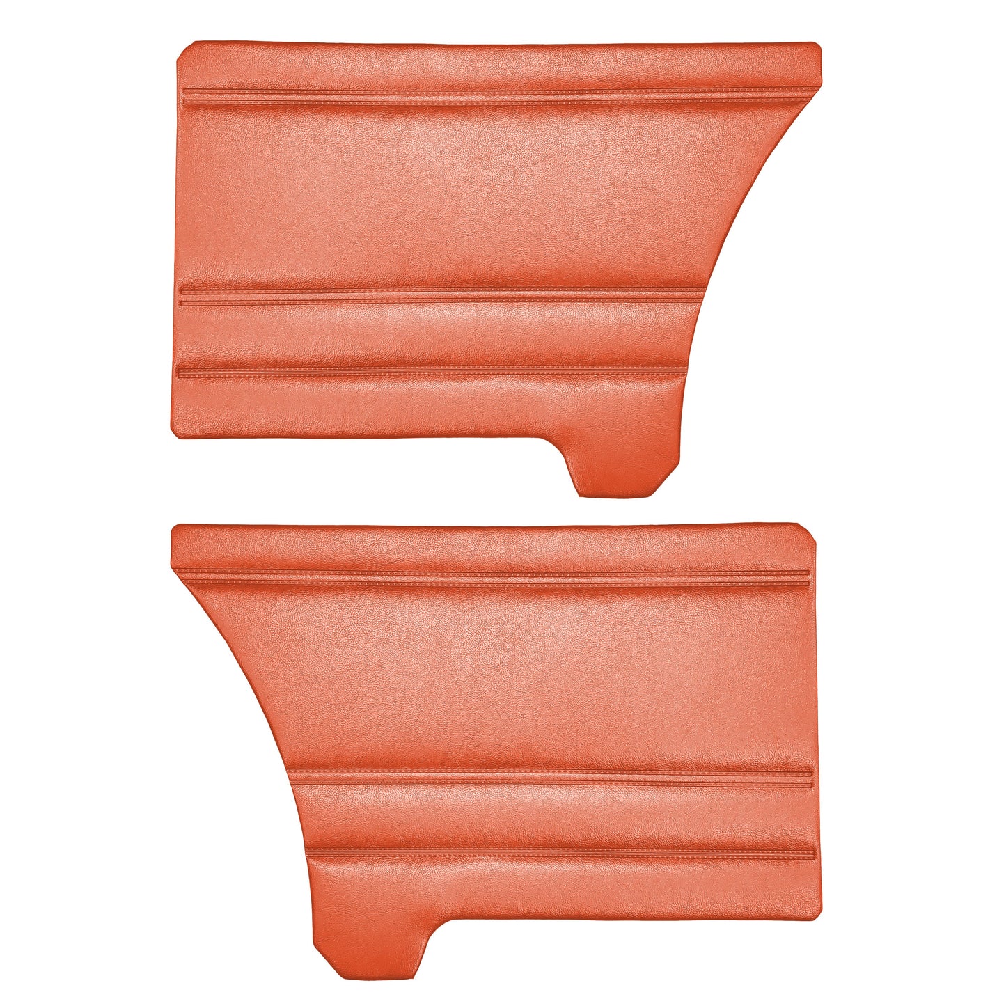 71 DUSTER/DEMON FASTBACK REAR PANELS - BRIGHT ORANGE
