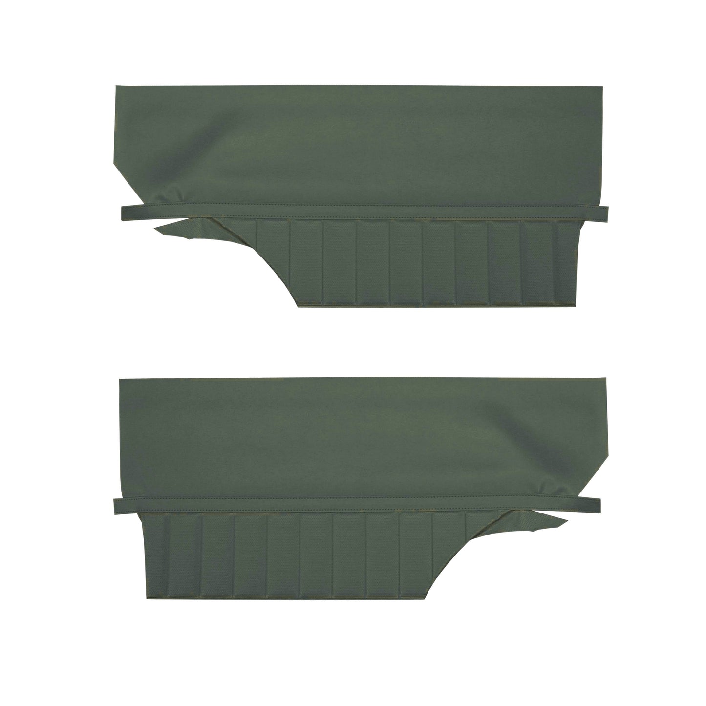 71 SKYLARK/GS "DELUXE" SPORT COUPE REAR PANELS (UNASSEMBLED) - GREEN