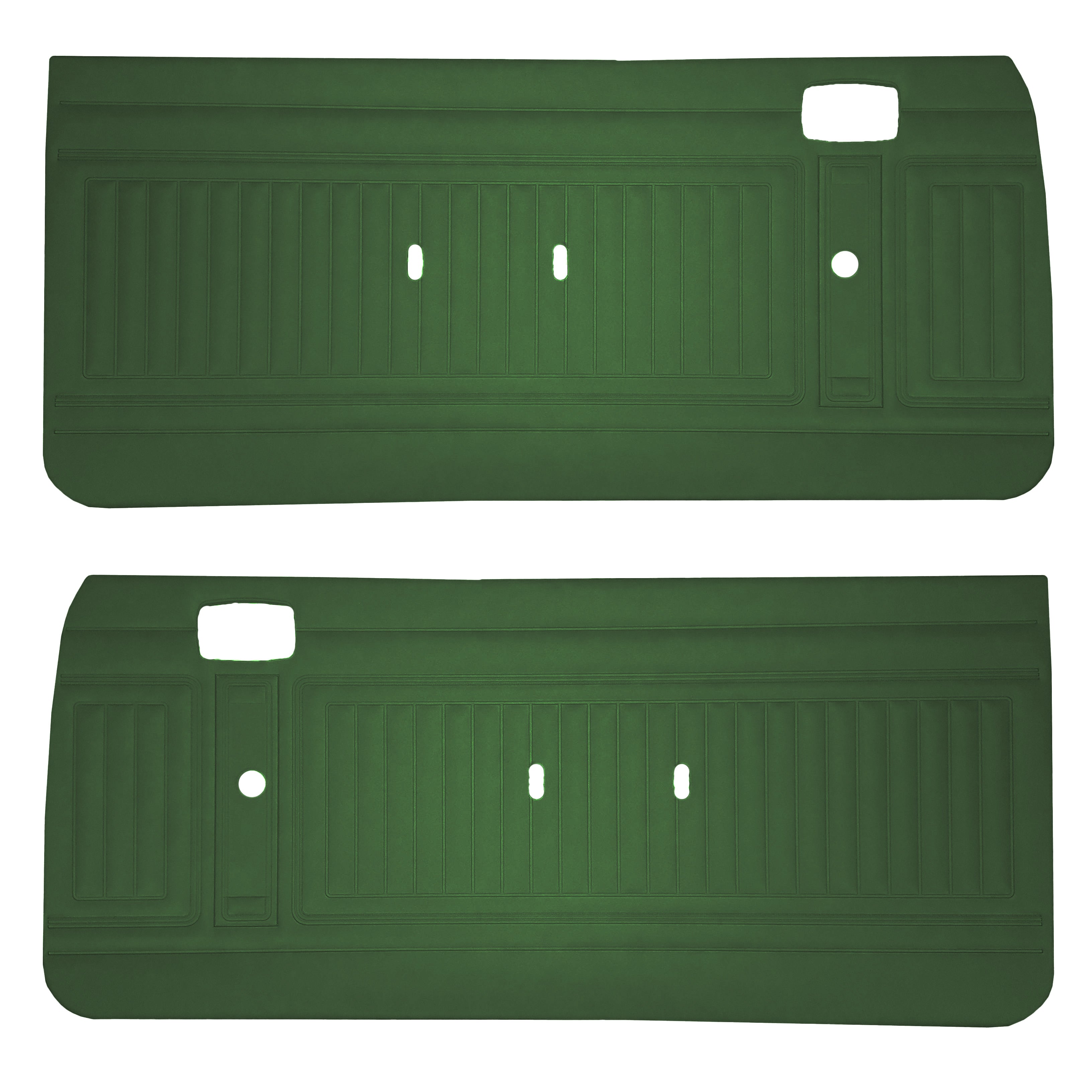74/76 Dart/Dart Sport/Duster Front Panels - Jade Green - Legendary