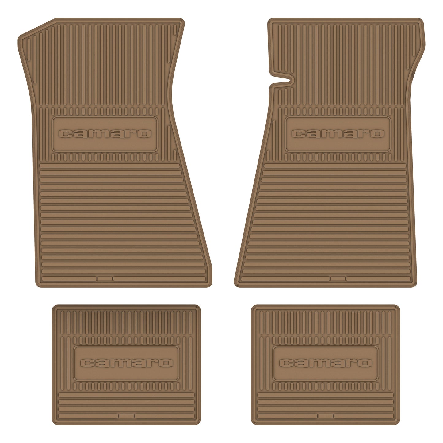 75-77 CHEVROLET 'CAMARO' FLOOR MATS - TAN