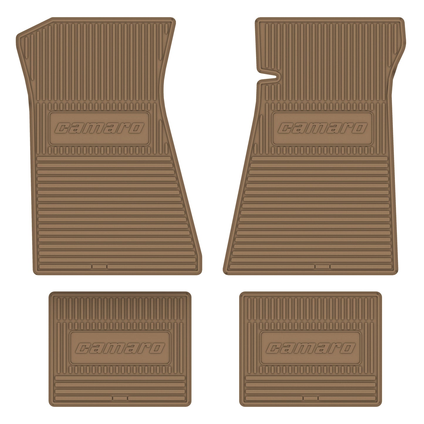 78-81 CHEVROLET 'CAMARO' FLOOR MATS - TAN