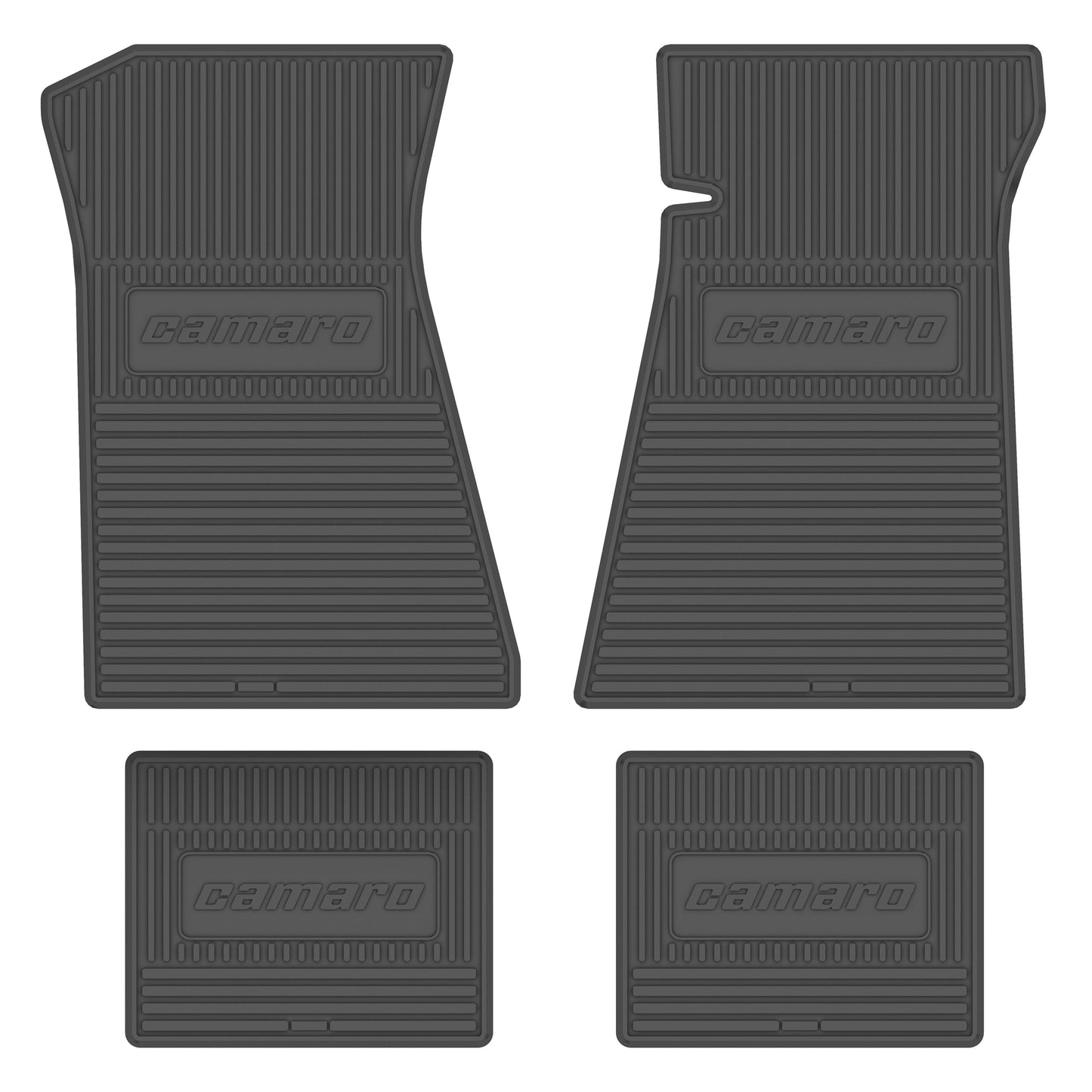 78-81 CHEVROLET 'CAMARO' FLOOR MATS - GRAY
