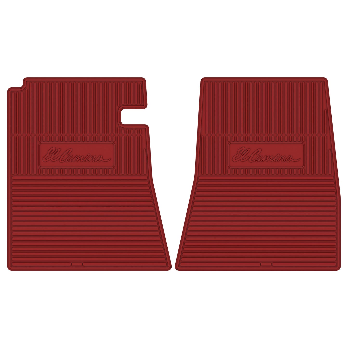65 EL CAMINO VINYL FLOORMAT - RED