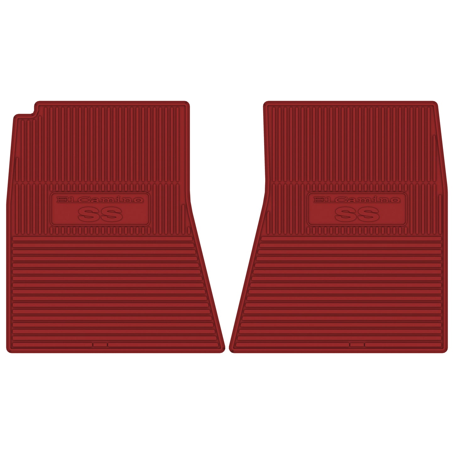 70-72 CHEVRIOLET 'EL CAMINO SS' FLOOR MATS - RED