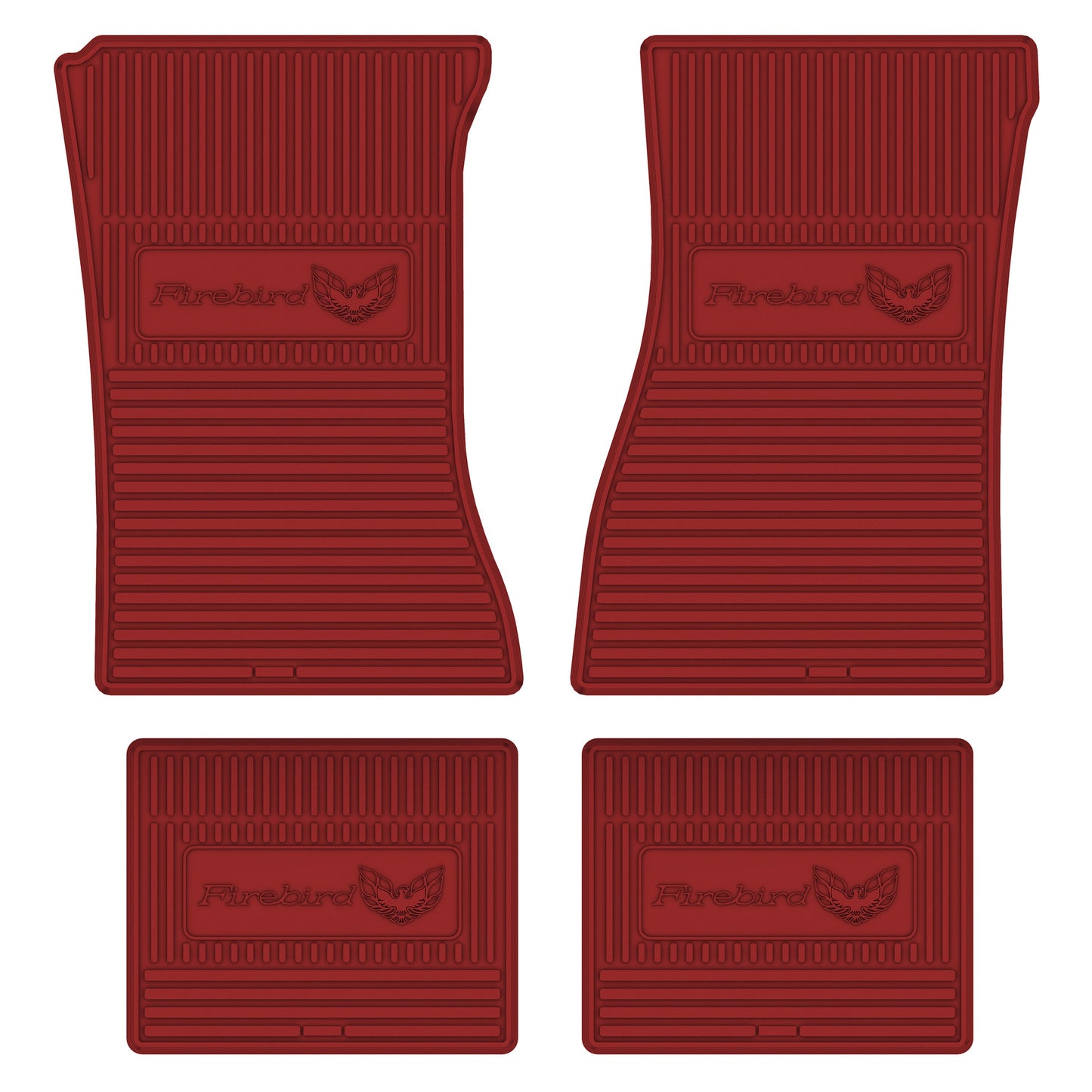 70-74 PONTIAC 'FIREBIRD' FLOOR MATS - RED