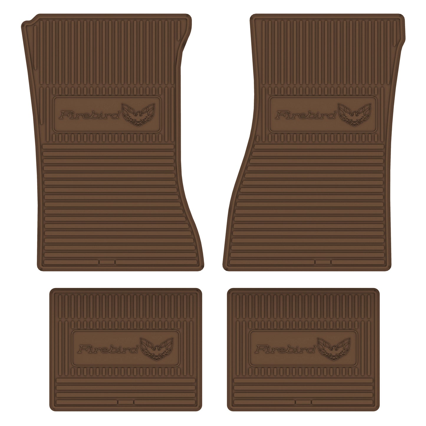 70-74 PONTIAC 'FIREBIRD' FLOOR MATS - SADDLE