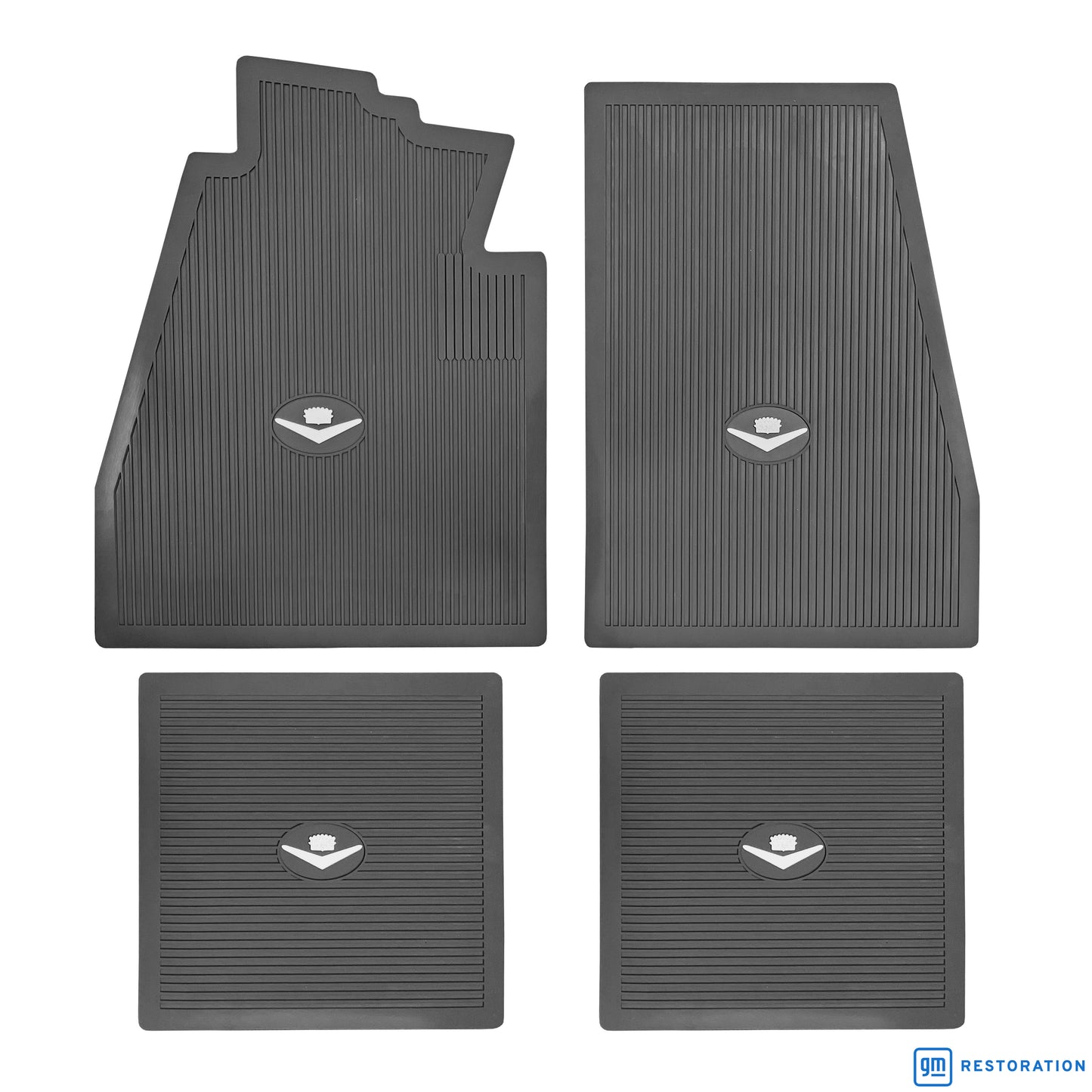 57-58 CADILLAC 'ORIGINAL REPRODUCTION' FLOOR MATS- BLACK