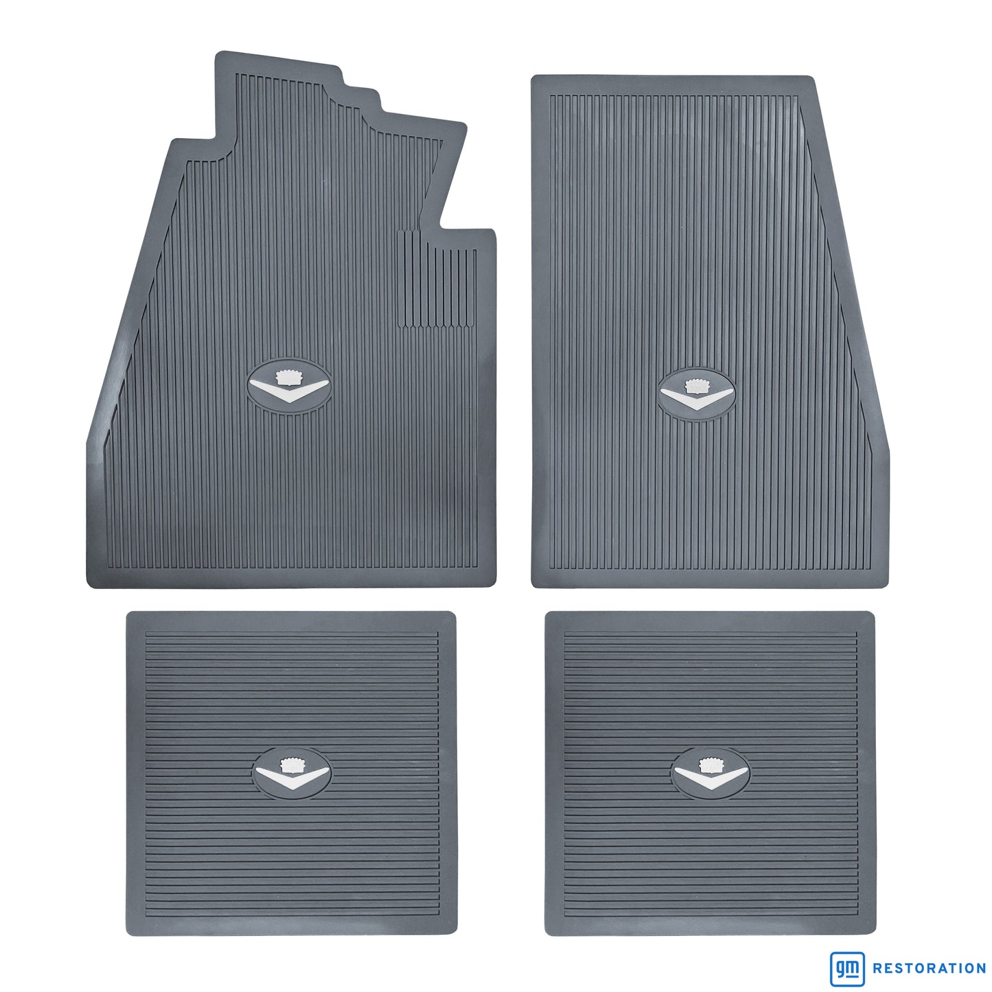 57-58 CADILLAC 'ORIGINAL REPRODUCTION' FLOOR MATS- GRAY