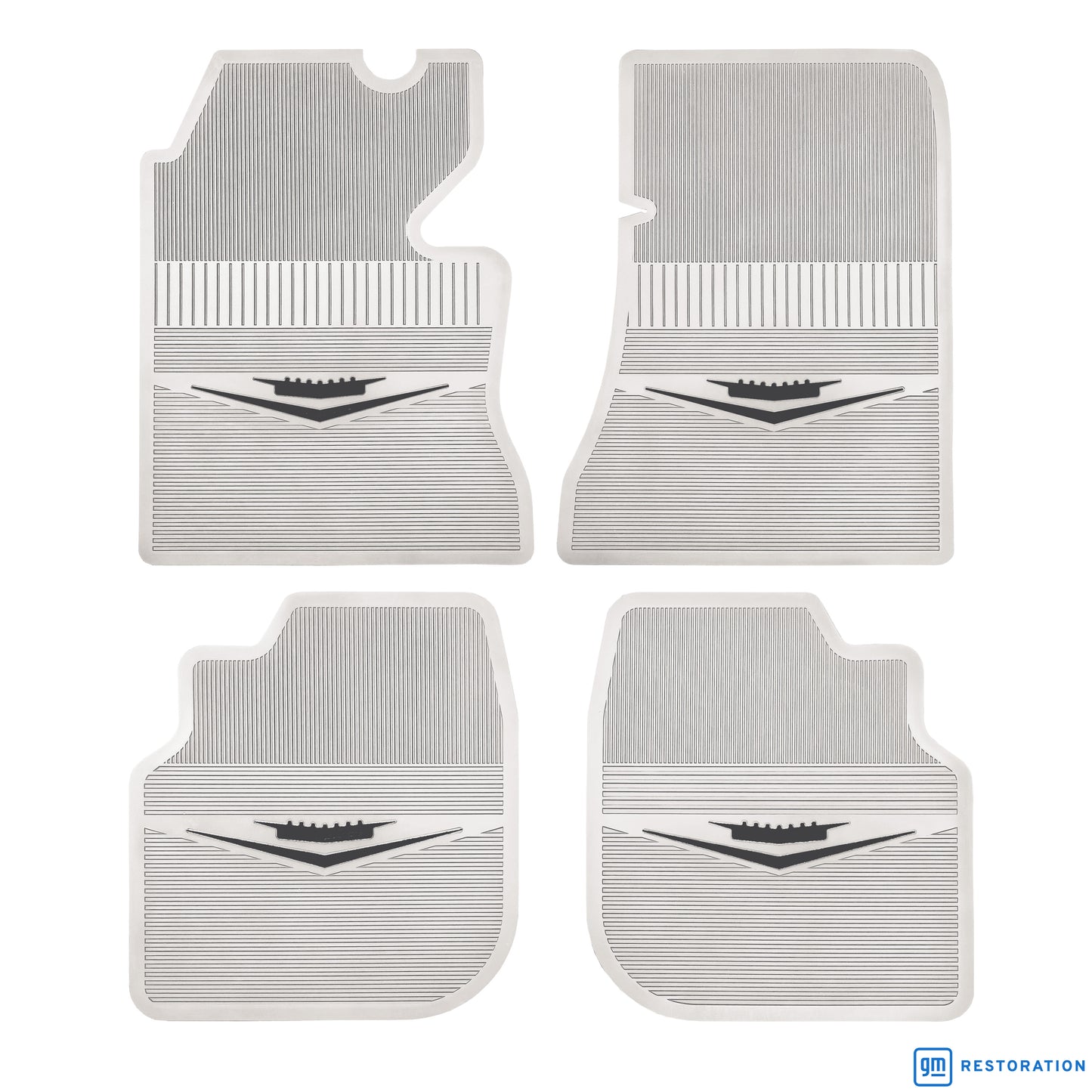 61-64 CADILLAC 'ORIGINAL REPRODUCTION' FLOOR MATS- WHITE
