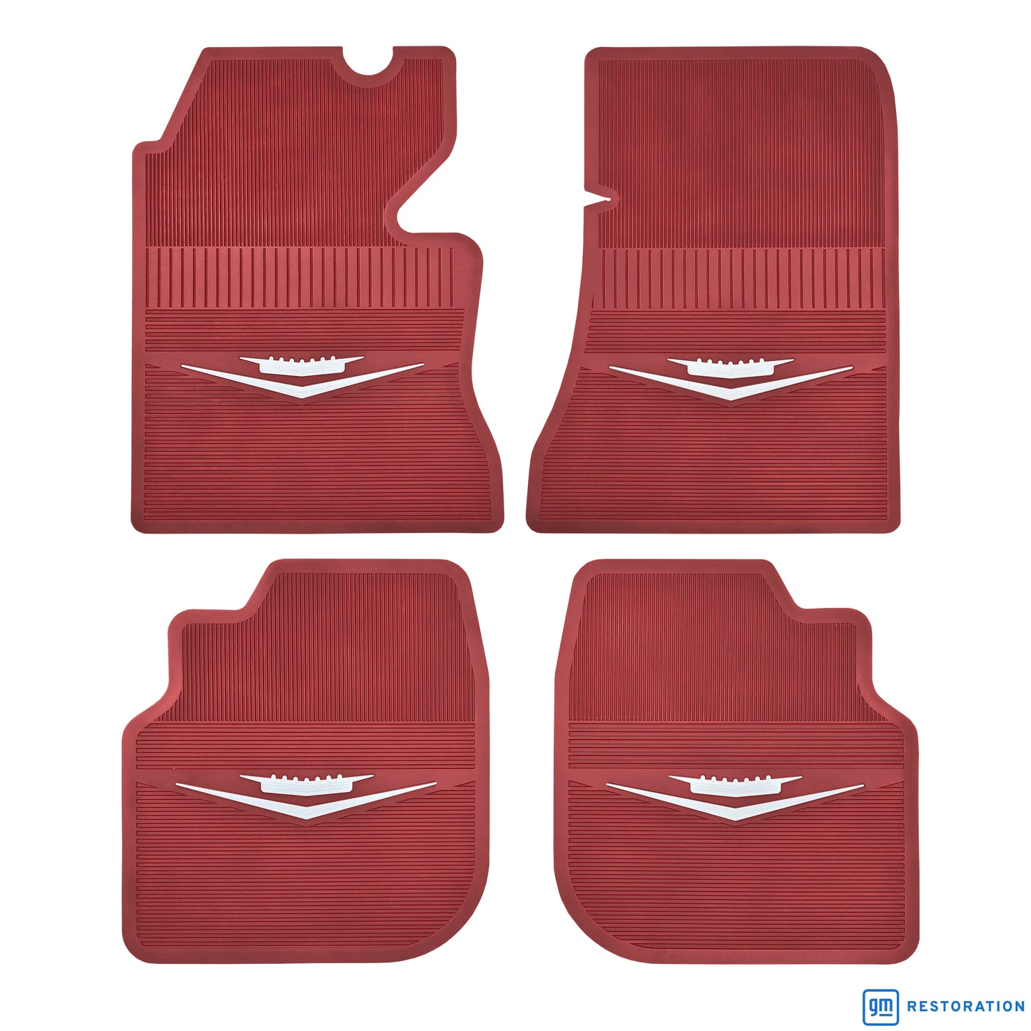 61-64 CADILLAC 'ORIGINAL REPRODUCTION' FLOOR MATS- RED