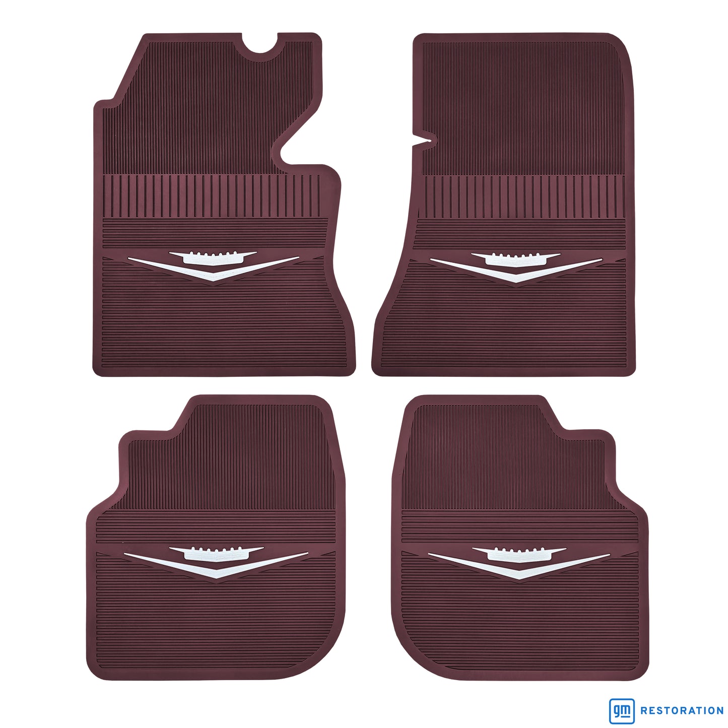 61-64 CADILLAC 'ORIGINAL REPRODUCTION' FLOOR MATS- MAROON