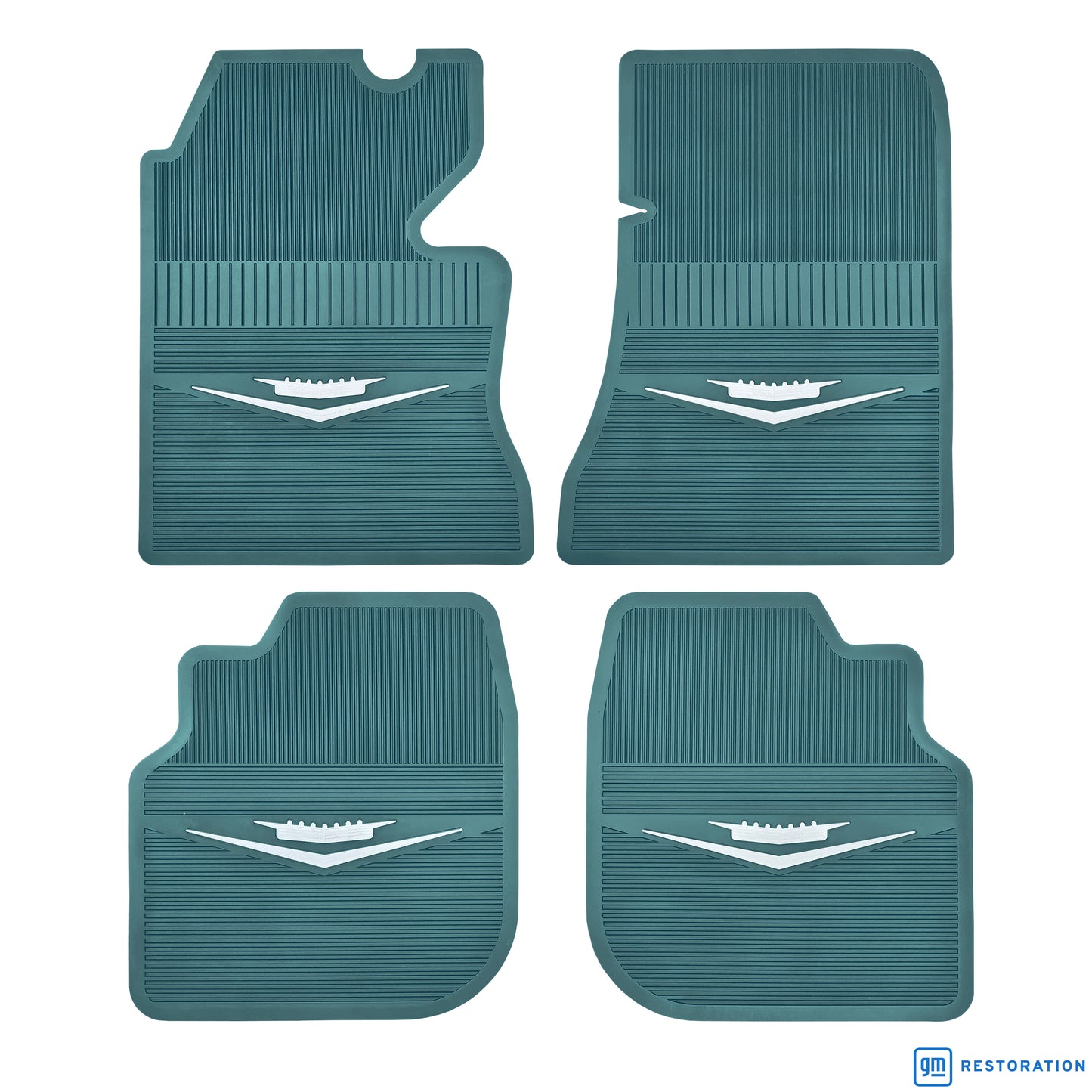 61-64 CADILLAC 'ORIGINAL REPRODUCTION' FLOOR MATS- AQUA