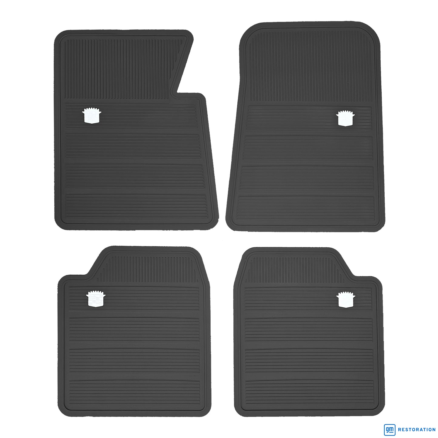 65-70 CADILLAC 'ORIGINAL REPRODUCTION' FLOOR MATS- BLACK