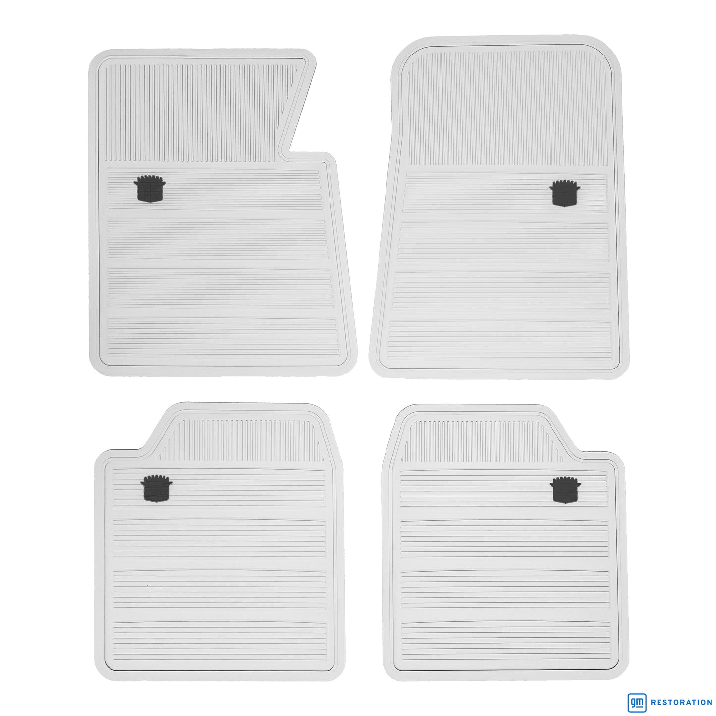 65-70 CADILLAC 'ORIGINAL REPRODUCTION' FLOOR MATS- WHITE