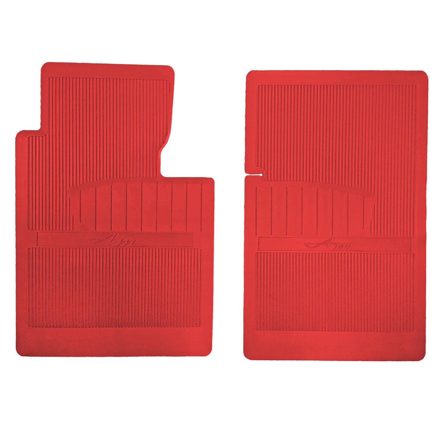 68-70 AMC JAVELIN/AMX 'ORIGINAL REPRODUCTION' FLOOR MATS - BRIGHT RED