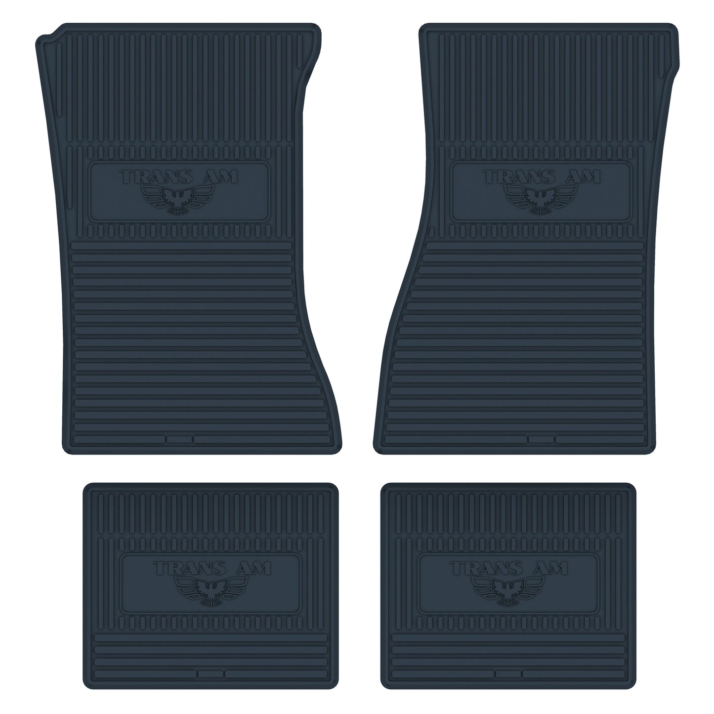 70-72 PONTIAC 'TRANS-AM' FLOOR MATS - DARK BLUE