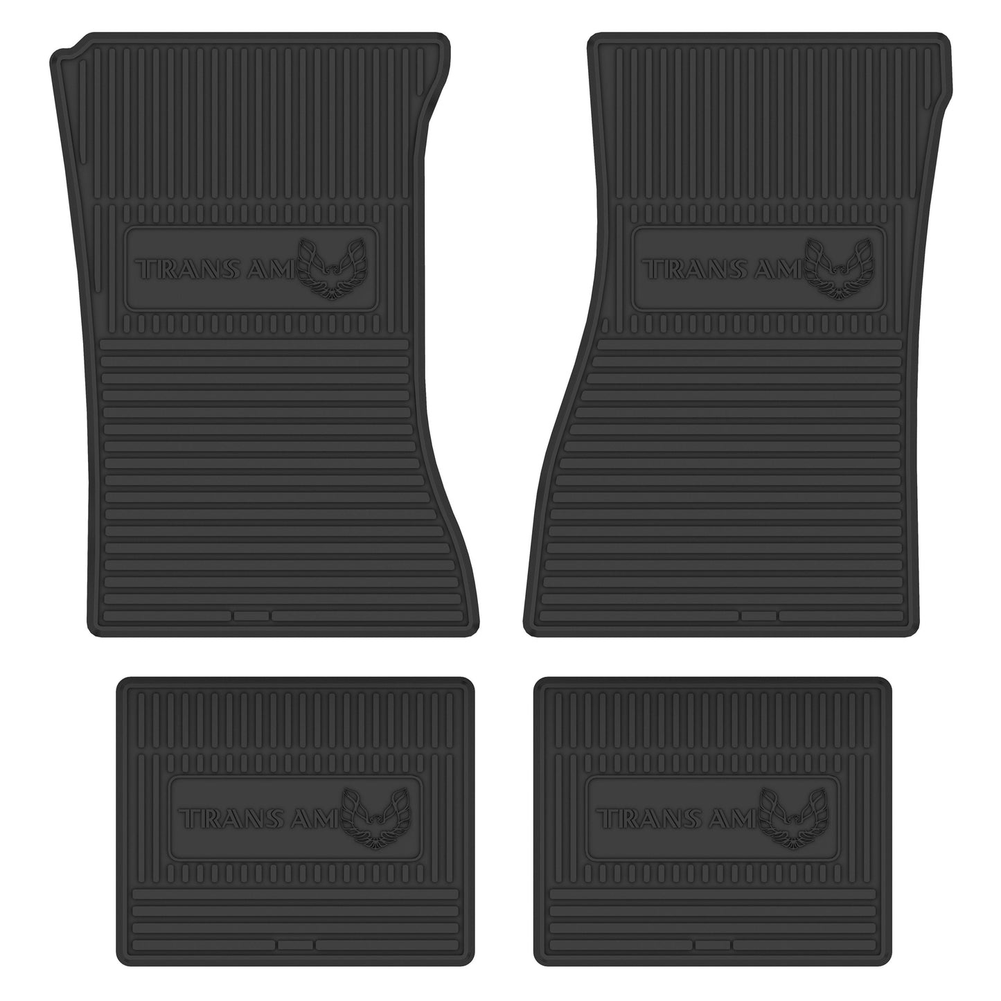 73-74 PONTIAC 'TRANS-AM' FLOOR MATS - BLACK