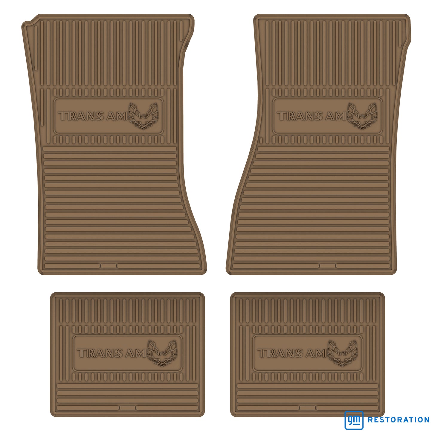 73-74 PONTIAC 'TRANS-AM' FLOOR MATS - TAN