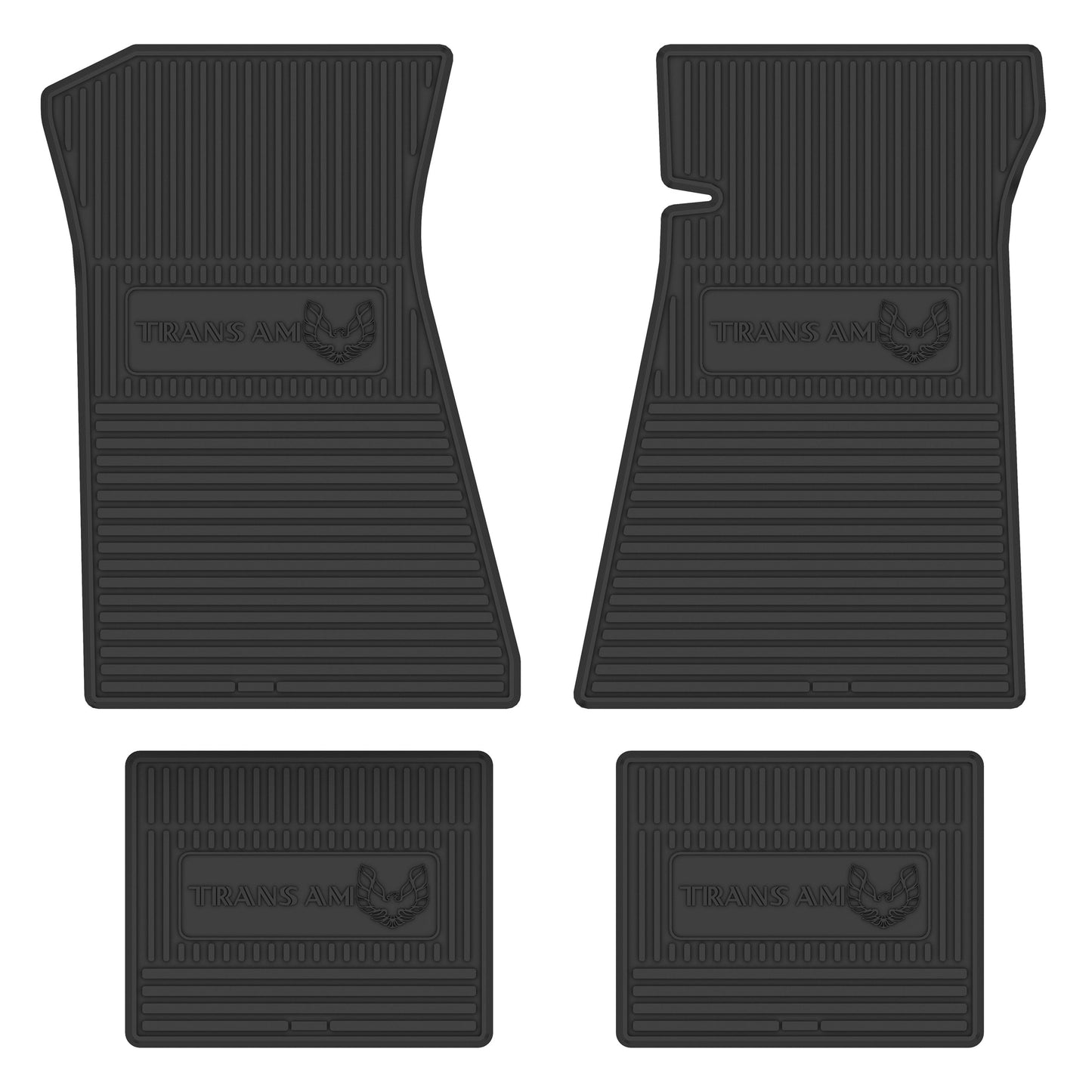 75-78 PONTIAC 'TRANS-AM' FLOOR MATS - BLACK