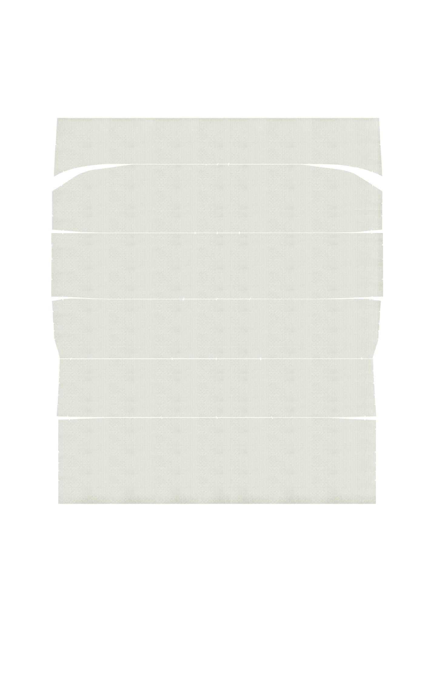 64-65 GTO/LEMANS HARDTOP HEADLINER (RECESSED STAR) - WHITE