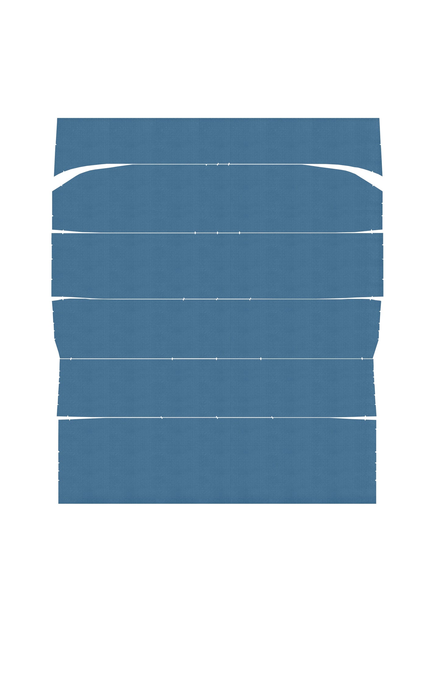 64-65 GTO/LEMANS HARDTOP HEADLINER (RECESSED STAR) - BLUE
