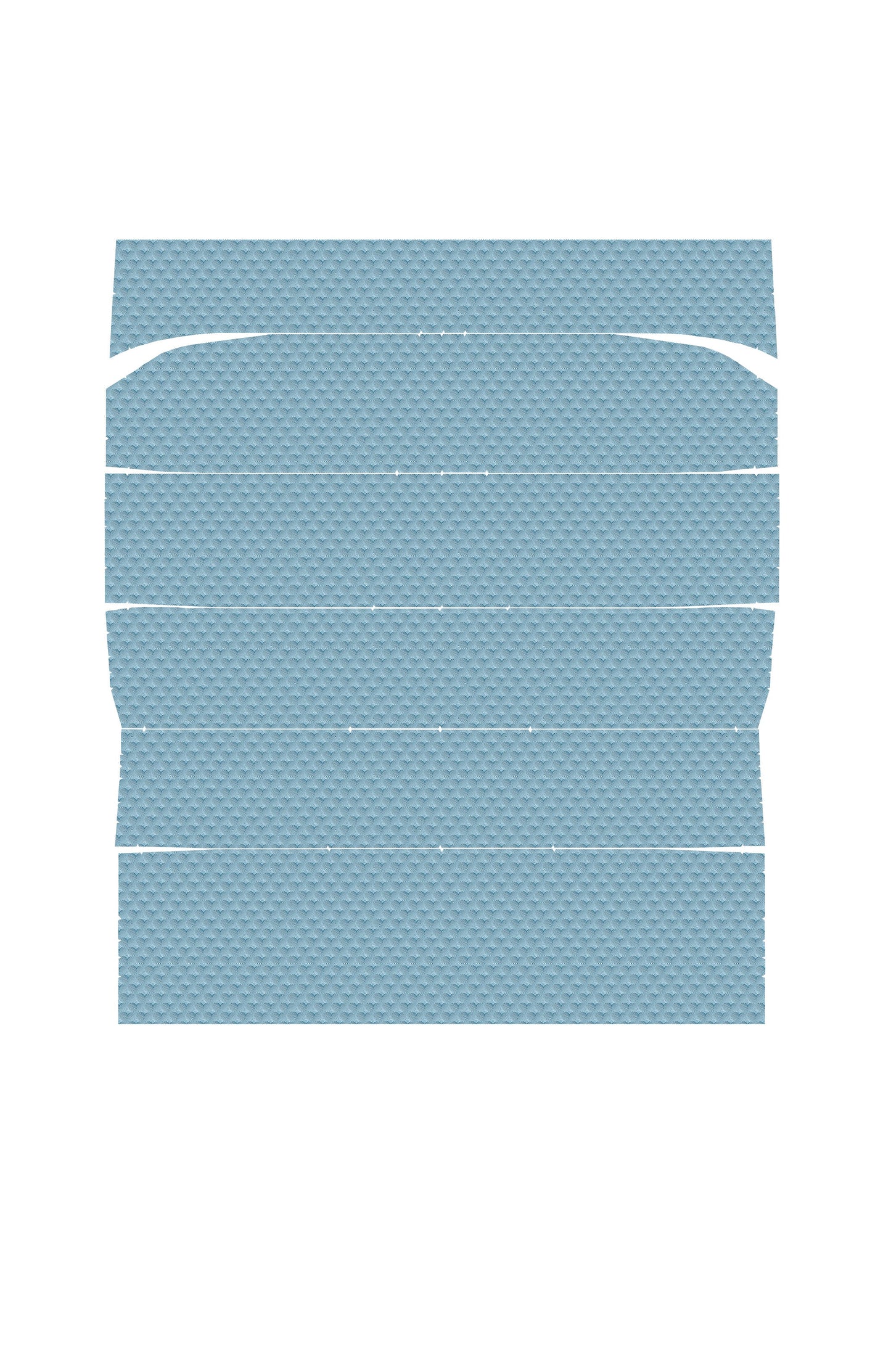 64 TEMPEST CUSTOM HARDTOP HEADLINER (ARIEL) - POWDER BLUE